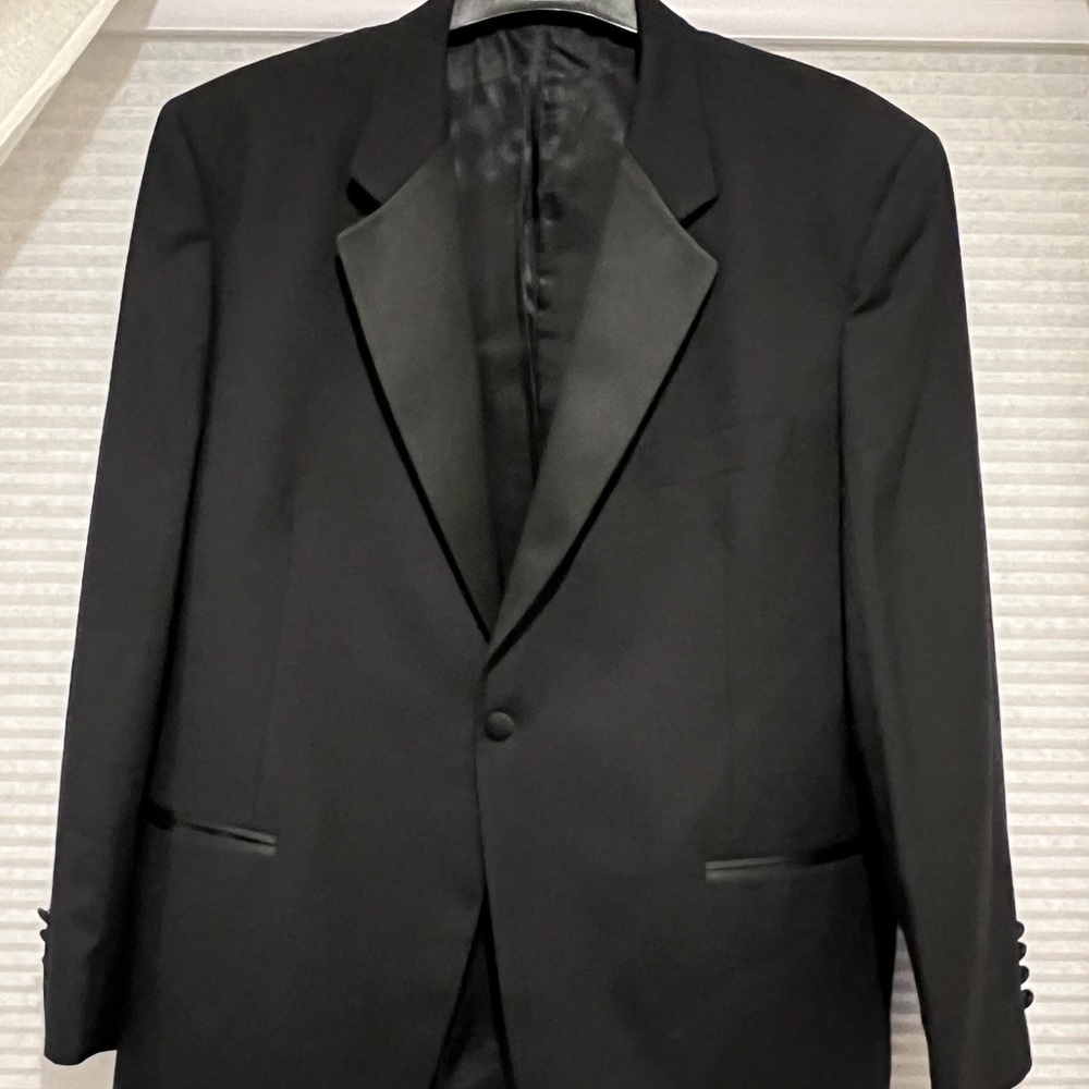 Black tuxedo